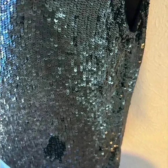 NWT Retrofete Michelle Sequined Colorbrock Crop Top - Picture 5 of 13